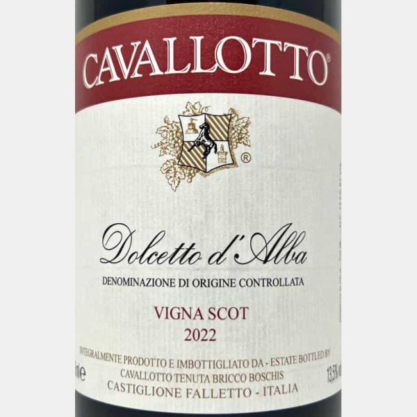 Dolcetto d'Alba Vigna Scot DOC 2022 Bio - Cavallotto