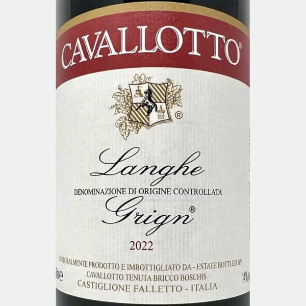 Grign Langhe DOC 2022 Bio - Cavallotto