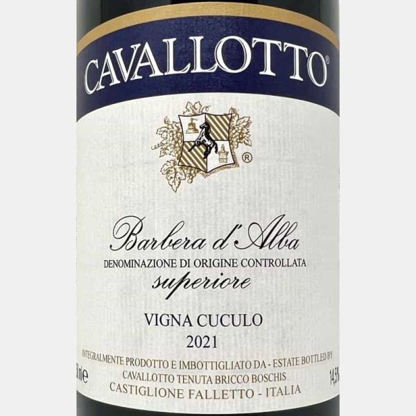 Barbera D'Alba Vigna del Cuculo DOC 2021 Bio - Cavallotto