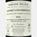 Gevrey-Chambertin AOC 2021 Bio - Domaine Arlaud Gevrey-Chambertin AOC 2021 Bio - Domaine Arlaud
