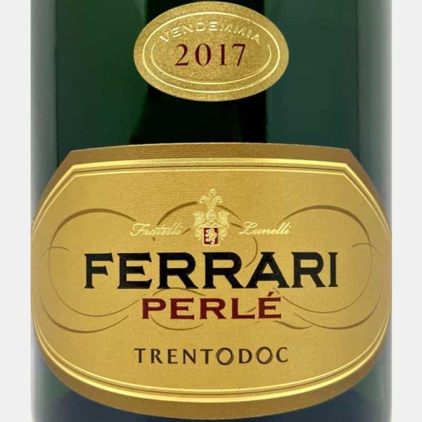 Spumante Perlè Metodo Classico Brut Trento DOC 2017 - Ferrari