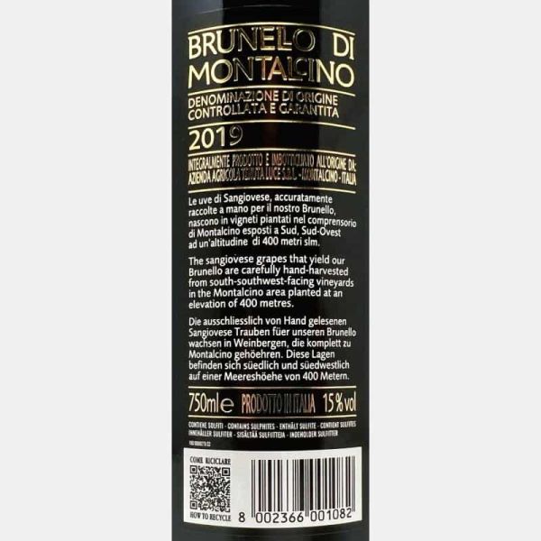 Brunello di Montalcino Luce DOCG 2019 - Tenuta Luce, Frescobaldi Brunello di Montalcino Luce DOCG 2019 - Tenuta Luce, Frescobaldi