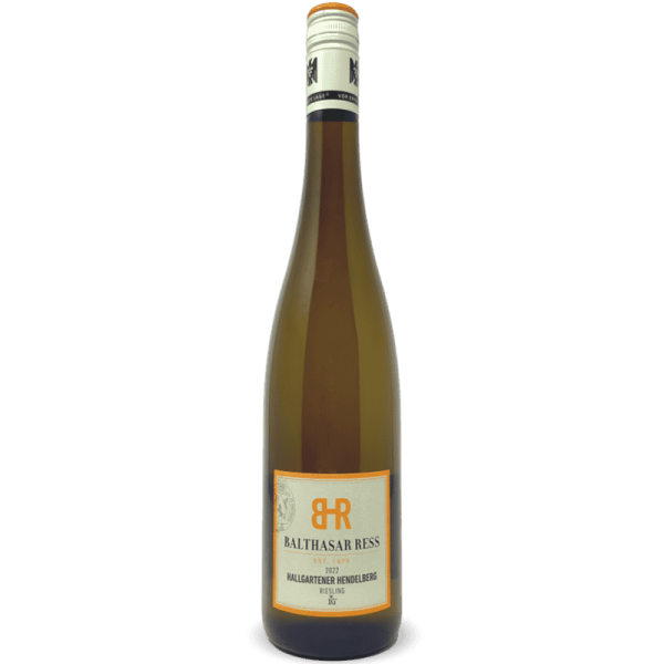 Riesling Rheingau Hallgartener Hendelberg trocken VDP 2022 Bio - Balthasar Ress Riesling Rheingau Hallgartener Hendelberg trocken VDP 2022 Bio - Balthasar Ress