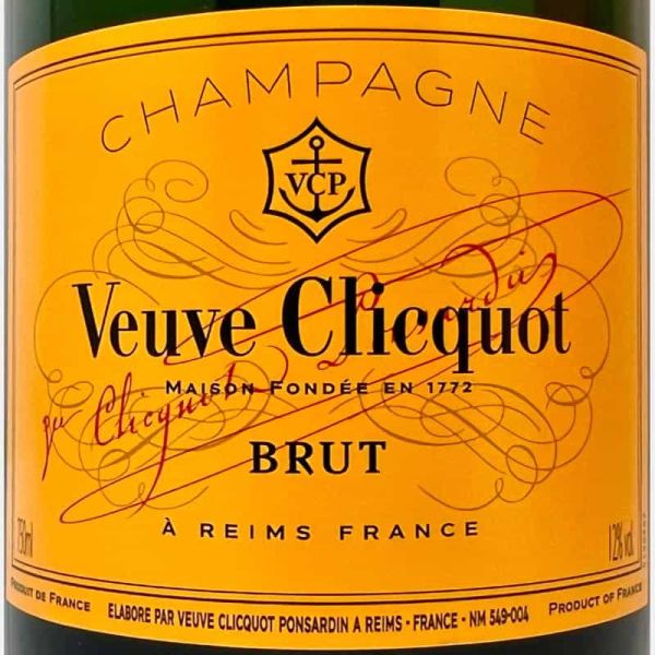 Champagne Brut Yellow Label AOC Geschenkbox - Veuve Clicquot