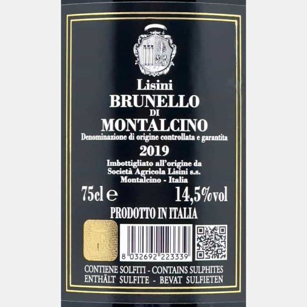 Brunello di Montalcino DOCG 2019 - Lisini Brunello di Montalcino DOCG 2019 - Lisini