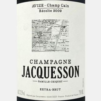 Champagne Avize Champ Caïn AOC 2009 - Champagne Jacquesson