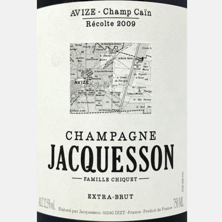 Champagne Avize Champ Caïn AOC 2009 - Champagne Jacquesson