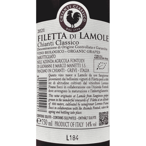 Chianti Classico Filetta di Lamole...