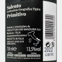 Primitivo Salento IGT 2022 - Produttori di Manduria Primitivo Salento IGT 2022 - Produttori di Manduria