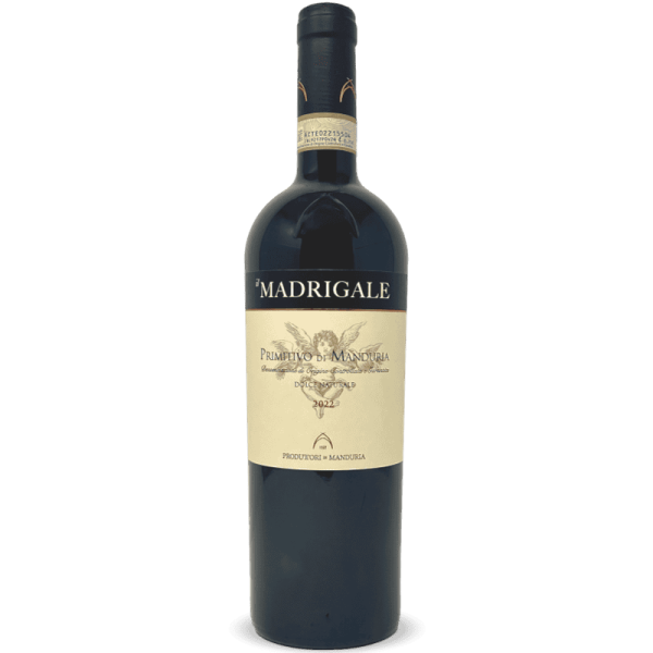 Primitivo di Manduria Dolce Naturale Madrigale DOCG 2022 - Produttori di Manduria Primitivo di Manduria Dolce Naturale Madrigale DOCG 2022 - Produttori di Manduria