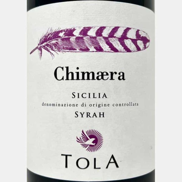 Syrah Chimaera Sicilia DOC 2022 Bio - Tola