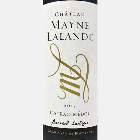 Listrac Medoc Bordeaux Rouge AOC 2013 - Château Mayne Lalande