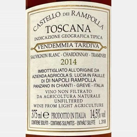 Trebianco Vendemmia Tardiva Dolce Toscana IGT 2014 0,375L - Castello dei Rampolla
