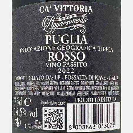 Appassimento Rosso Puglia IGT 2022 - Ca´ Vittoria, Botter