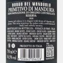 Primitivo di Manduria Riserva DOC 2020 - Borgo del Mandorlo, Botter Primitivo di Manduria Riserva DOC 2020 - Borgo del Mandorlo, Botter