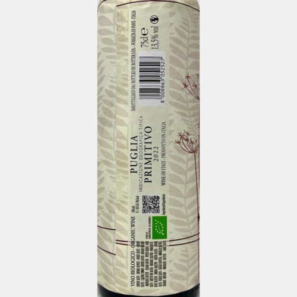 Primitivo Puglia IGT 2022 Bio - Botter