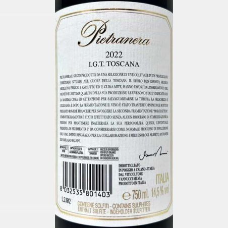 Pietranera Sangiovese Toscana IGT 2022 - Piaggia