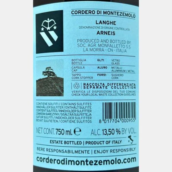 Arneis Langhe DOC 2023 - Cordero di Montezemolo Arneis Langhe DOC 2023 - Cordero di Montezemolo