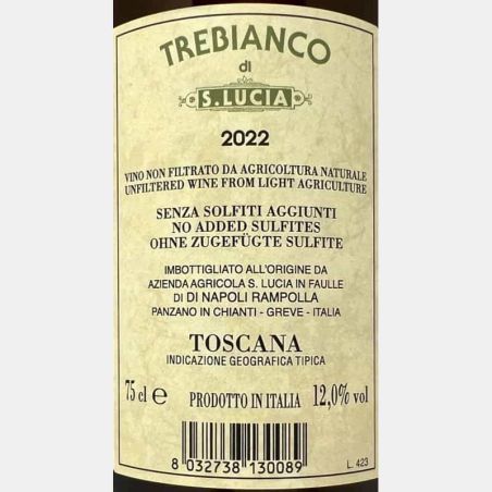 Trebianco di Santa Lucia Toscana IGT 2022 - Castello dei Rampolla