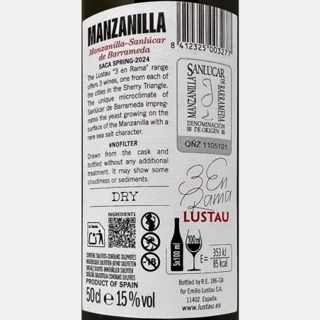 Manzanilla 3 en Rama de Sanlucar de Barrameda DO - Emilio Lustau