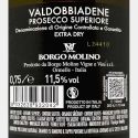 Prosecco Valdobbiadene Superiore Extra Dry DOCG - Borgo Molino Prosecco Valdobbiadene Superiore Extra Dry DOCG - Borgo Molino
