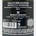 Prosecco Valdobbiadene Superiore Brut DOCG - Borgo Molino Prosecco Valdobbiadene Superiore Brut DOCG - Borgo Molino