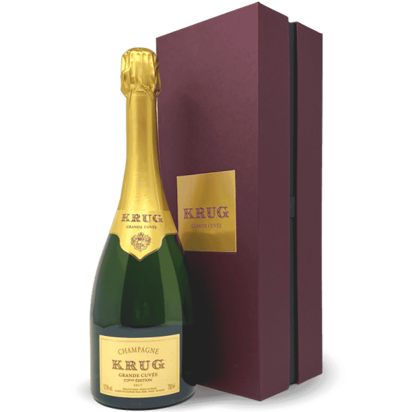 Champagne Grande Cuvee 172 Edition Brut AOC Gift box - Krug Champagne Grande Cuvee 172 Edition Brut AOC Gift box - Krug