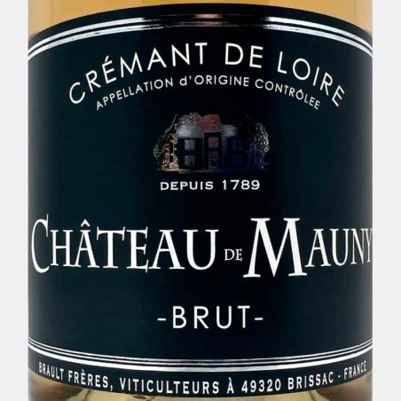 Cremant de Loire Rosé Millesime Brut AOC 2020 - Chateau de Mauny