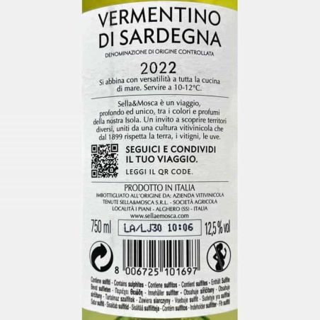Vermentino di Sardegna DOC 2022 - Sella & Mosca