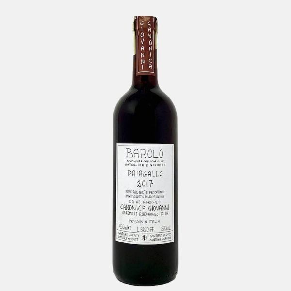 Barolo Paiagallo DOCG 2017 - Giovanni Canonica Barolo Paiagallo DOCG 2017 - Giovanni Canonica