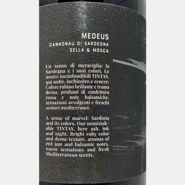 Cannonau di Sardegna Medeus DOC 2023 - Sella & Mosca Cannonau di Sardegna Medeus DOC 2023 - Sella & Mosca