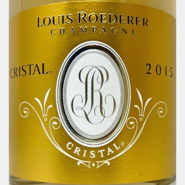 Champagne Cristal Brut AOC 2015 Gift...