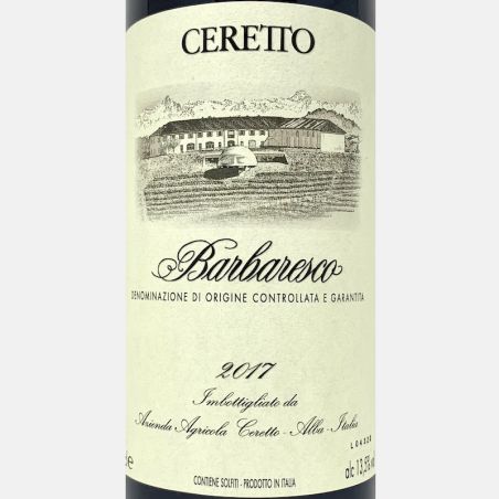 Barbaresco DOCG 2017 Bio - Ceretto