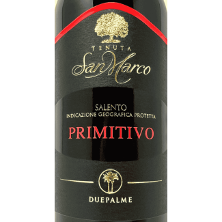 Primitivo Tenuta San Marco Salento IGP 2023 Kosher - Cantine Due Palme