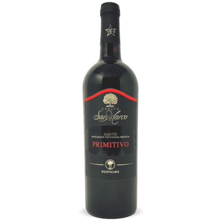 Primitivo Tenuta San Marco Salento IGP 2023 Koscher - Cantine Due Palme