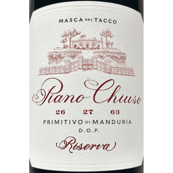 Primitivo di Manduria Riserva Piano Chiuso DOC 2021 - Masca del Tacco