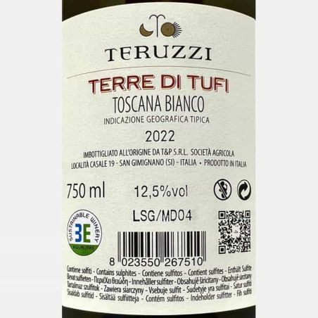 Terre di Tufi Bianco Toscana IGT 2022 - Teruzzi