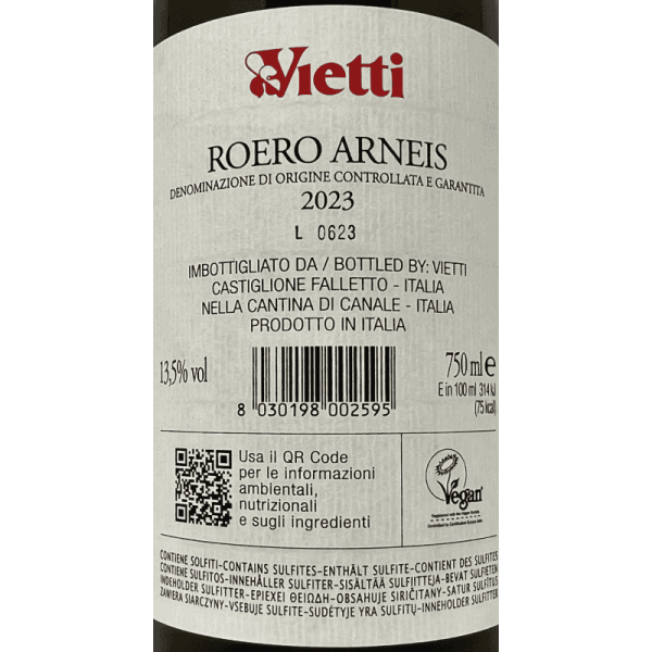 Roero Arneis DOCG 2023 - Vietti Roero Arneis DOCG 2023 - Vietti