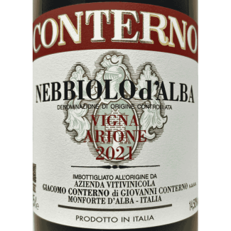 Nebbiolo d'Alba Vigna Arione DOC 2021 Magnum 1,5L - Giacomo Conterno