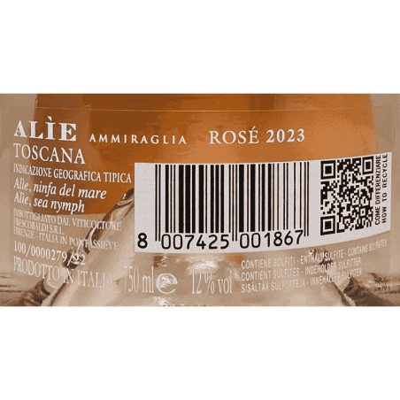 Rosé Alie Ammiraglia Toscana IGT 2023 - Frescobaldi