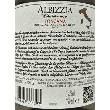 Chardonnay Albizzia Toscana IGT 2023 - Frescobaldi