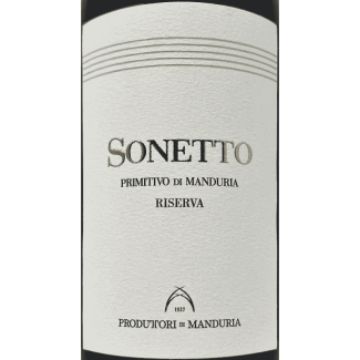 Primitivo di Manduria Riserva Sonetto DOC 2019 - Produttori di Manduria