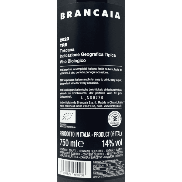 Tre Rosso Toscana IGT 2023 Bio -...