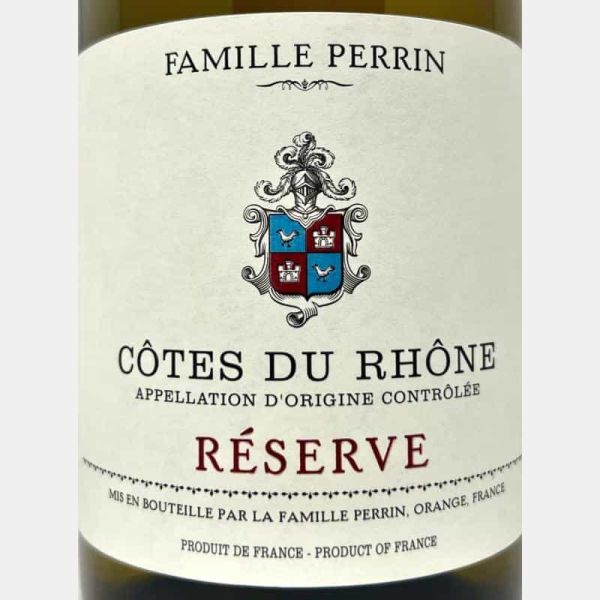 Cotes du Rhone Reserve Blanc AOC 2023 - Famille Perrin