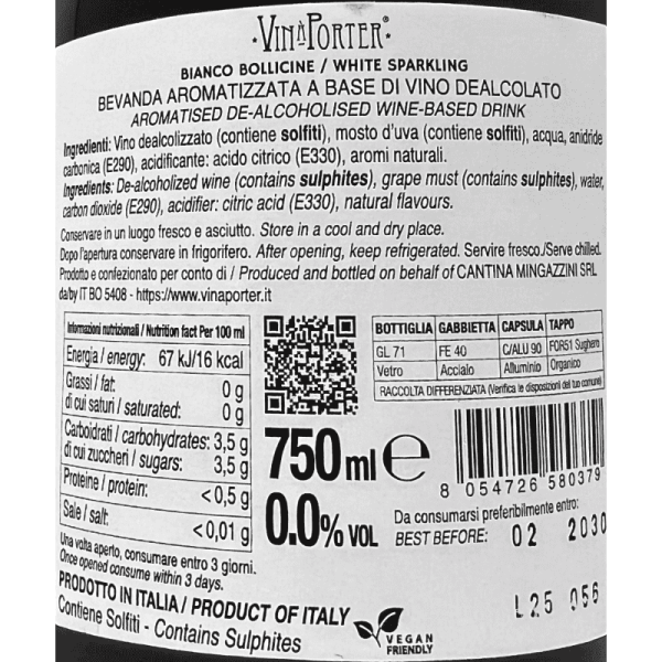 Spumante Eclissi Dealcolato 0,0% -...