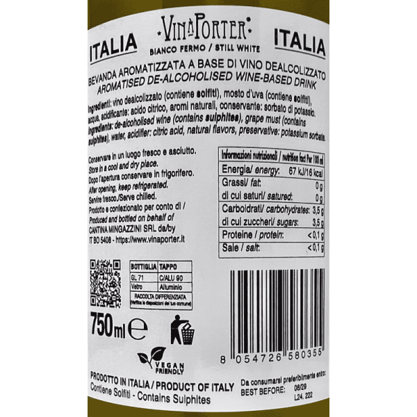 Vino Bianco Fermo Sotto Zero...