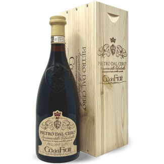 Amarone della Valpolicella Pietro dal Cero DOCG 2018 Holzkiste - Ca dei Frati