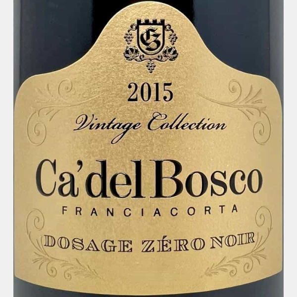 Franciacorta Riserva Vintage Collection Noir Dosage Zero DOCG 2015 - Ca del Bosco