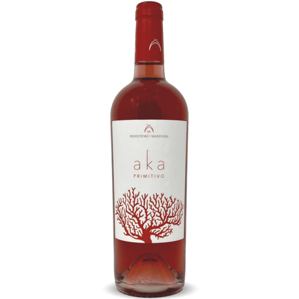 Primitivo Rosato Aka Salento IGT 2024 - Produttori di Manduria Primitivo Rosato Aka Salento IGT 2024 - Produttori di Manduria