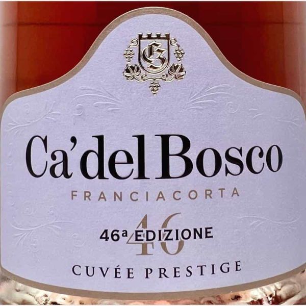 Franciacorta Cuvée Prestige Rosé Edizione 46 Extra Brut DOCG Gift Box - Ca del Bosco